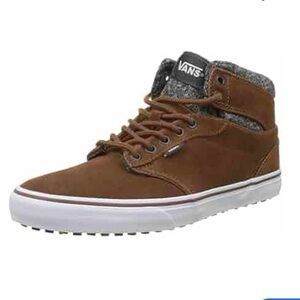 VANS kids high top trainers brown size 5.5